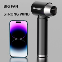CROSSGUN Mini Jet Super Power Electric Air Duster avec charge rapide, souffleur de poussière pour ordinateur, clavier, maison, extérieur et voiture