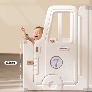 Parque de juegos para bebés extra grande, centro de actividades plegable, casa de juegos con paneles interactivos, fácil montaje, <span class=keywords><strong>corralito</strong></span> para bebé, valla de juegos. - Product Image 5
