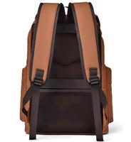 Sac à dos en toile pour ordinateur portable grande capacité, style vintage avec cordon de serrage, idéal pour les trajets professionnels, décontracté, pour étudiants et l'école
