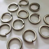 Rondelle de serrage fendue trempée anti-vibration, zinguée, à ressort, pour fixation – Approvisionnement direct usine