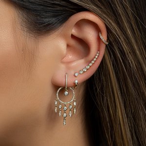 Pendientes de Araña para Mujer, Diseño Nuevo 2023, Joyería de Moda con Movimiento - Product Image 1