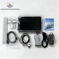 Printer Ink Jet TIJ Layar Sentuh 10 Inci IPS-8101 8 Kepala Tunggal 12.7/25.4mm Printer Barcode TIJ
