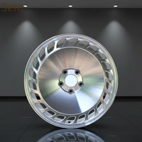 Roues et pneus de voiture de tourisme Sera Factory Direct Vente en gros 17 18 pouces en alliage finition brillante 8J Accessoires