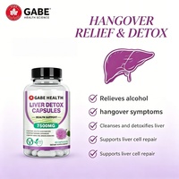 Gabe Health 7500mg Capsules de Chardon-Marie OEM ODM Marque Privée Complément Alimentaire Végétalien pour le Soutien Hépatique Vente en Gros