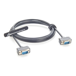 Câble VGA HD15 Mâle-Mâle Ultra Fin à Profil Bas Connecteur Coaxial Blindé Câble SVGA Fin pour Moniteurs Projecteurs Ordinateurs de Bureau - Product Image 5