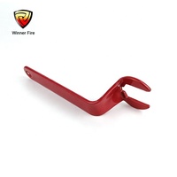 Clé à tête d'arrosage de 1/2 pouces, couleur rouge, 1 pièce