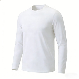เสื้อยืดออกกำลังกายผู้ชายแบบสปอร์ตแขนยาว OEM ผลิตตามสั่ง ซิป 1/4  ระบายอากาศ แห้งเร็ว ซับเหงื่อ พร้อมกระเป๋าซิปที่อก - Product Image 3