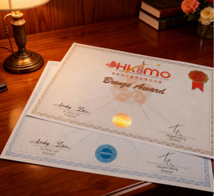 Certificats de compétences imprimés sur mesure avec logo en relief |   Impression de certificats professionnels pour la formation en entreprise - Product Image 2