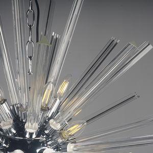 폴라리스 볼 크리스탈로드 E14/ E12 램프 홀더 하이 엔드 빌라 호텔 - Product Image 3