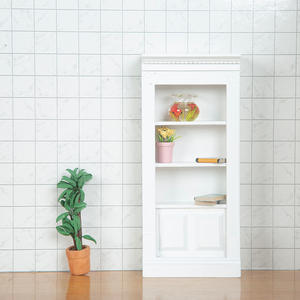 Nouveau 1:12 Simple moderne bricolage bois maison de poupée Miniature salon avec armoire de rangement de cuisine pour accessoires de tir - Product Image 2