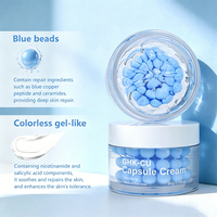 Crème en capsules OEM ODM GHK-Cu anti-âge, hydratante, réparatrice de la peau, réduit les ridules