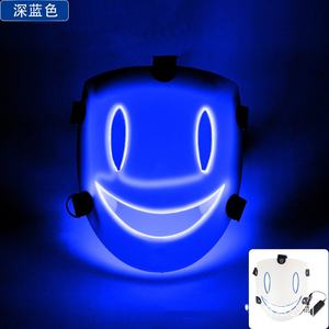 Populaire Halloween Led Glow Mask Sky Invasion High-Rise Invasion Cosplay Anime <span class=keywords><strong>Killer</strong></span> Game Props - Product Image 3