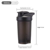 Gourde de sport NEWELL pour adultes, anti-fuite, avec bouchon à vis, en PC, pour les séances de sport et les shakes protéinés