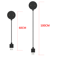 Adaptateur de charge pour montre intelligente Xiaomi Mibro A1/X1, station de charge USB avec câble de charge en cuivre PVC Mibro Color Sport Smartwatch