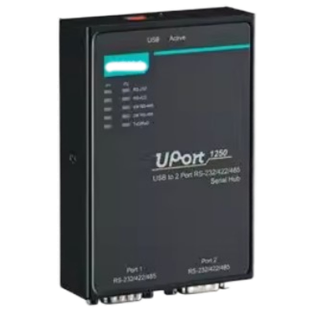 New & Original PLC USB to 2 Port RS-232/422/485 Serial Hub UPORT 1250