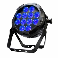 Nouvelles lumières dj scène événement lumière 12x18W RGBWAUV 6 en 1 slim led par plat