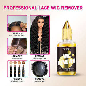 OALEN OEM Dissolvant pour ruban adhésif de perruque Lace Front, Dissolvant de <span class=keywords><strong>colle</strong></span> pour perruque Lace 30ml, Dissolvant de perruque Lace - Product Image 3