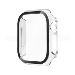 Accessoires pour montre intelligente pour adultes pour <span class=keywords><strong>Apple</strong></span> <span class=keywords><strong>Watch</strong></span> Series 11 10 Protection d'écran en verre trempé Housse pour montre intelligente - Product Image 2