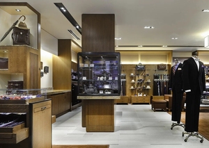 Aménagement de magasins et design de magasins de vêtements pour hommes, vitrine en bois <span class=keywords><strong>vintage</strong></span> pour décorer mon atelier de couture - Product Image 3