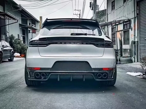 Diffusore Posteriore in Fibra di Carbonio per <span class=keywords><strong>Porsche</strong></span> <span class=keywords><strong>Macan</strong></span> 95B 2014-2021, Kit Carrozzeria <span class=keywords><strong>Auto</strong></span> - Product Image 4