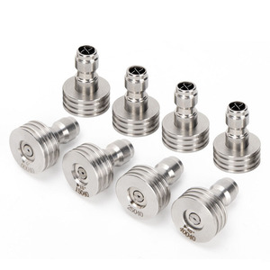 Embouts de <span class=keywords><strong>buse</strong></span> de nettoyeur haute pression à connecteur rapide en acier inoxydable 1/4 <span class=keywords><strong>buse</strong></span> de nettoyage de pistolet à eau haute pression pour Machine à laver de voiture - Product Image 1