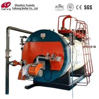 Chaudière Combi Vapeur et Eau Chaude Série WNS 1-20 Tonnes, Diesel/Gaz, Basse Pression, Usage Industriel, Chauffage Central