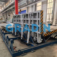 Table basculante à 180 degrés personnalisée inclinaison Flip préfabriqué panneau machine de chiffre d'affaires