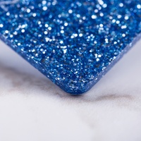 Feuille acrylique colorée pailletée de 3mm pour découpe laser Feuille de plastique Pmma