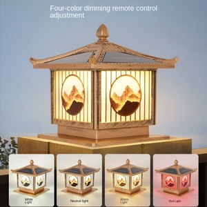 Encuentra icono similar Jardín al aire libre Camino Decoración Hueco Villa Pared impermeable Valla al aire libre Poste principal Luces Led Luz solar - Product Image 2