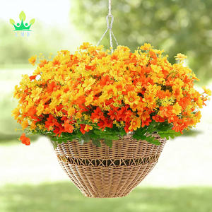 6 paquets de marguerites <span class=keywords><strong>fleurs</strong></span> de mamans <span class=keywords><strong>fleurs</strong></span> artificielles verdure arbustes plantes bureau bricolage jardin porche décor - Product Image 3