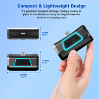 Batterie externe pour manette PS5, charge rapide, indicateur LED, solution de charge portable pour des séances de jeu prolongées