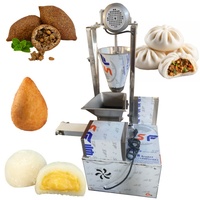 Machine automatique de formage et d'enrobage de kubba, machine à mochi, machine à coxinha, machine à momo du Népal, machine à plier les pains vapeur