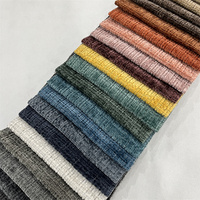 Tissu d'ameublement en chenille 100% polyester vintage pour textiles de maison, meubles, canapé, jouets, accessoires