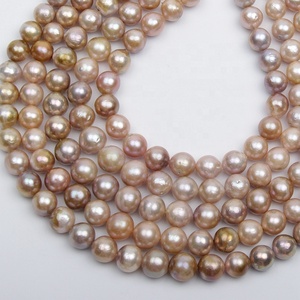 <span class=keywords><strong>Collier</strong></span> en <span class=keywords><strong>perles</strong></span> naturelles, vente en gros, rond métallique en or 12-14mm, énorme couleur orange naturelle, edison, ferme <span class=keywords><strong>de</strong></span> chine, <span class=keywords><strong>prix</strong></span> - Product Image 1