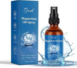 Cloruro de magnesio tópico en aerosol de aceite de magnesio orgánico natural puro 100% para pies, cuerpo y sueño | Absorción rápida fácil de llevar - Product Image 1