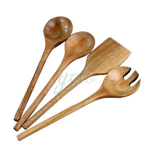 Écologique Pratique Naturel 7pcs Spatule Ustensiles De Cuisine Acacia Ustensiles De Cuisine En Bois Cuillère Outils Ensemble Ustensiles De Cuisine En Bois - Product Image 2