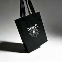 Sacs en papier de luxe biodégradables et recyclables pour vêtements et cadeaux, avec votre propre logo, pour petites entreprises