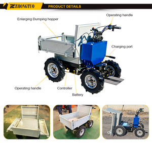 EPA-gecertificeerde <span class=keywords><strong>mini</strong></span>-rupsdumper en rupsmini-dumper Minero van 500 kg. Voor zwaar werk met een <span class=keywords><strong>Chinese</strong></span> minidumper - Product Image 6