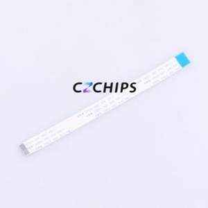 JS10B-10P-150-4-8 FFC Cable (Flexible Flat Cable) P=1mm Connector 10P 1mm 0.3mm Reverse - Product Image 1