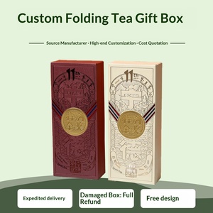 Cajas de Regalo para Té con Diseño de Libro y Logotipo Impresos Personalizados para Ocasiones Especiales - Product Image 3
