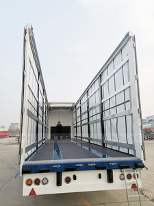 45ft Canvas Cover Side Curtain Type <strong>Box</strong> Open <strong>Trailer</strong> <strong>Tautliner</strong> Semi <strong>Trailer</strong> - Product Image 4