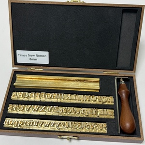 Matrices de lettres en laiton pour marquage à chaud 2*4*15mm, lettres de marquage en laiton britanniques, lettres de codage en vrac - Product Image 6