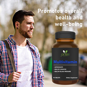 Tabletas Multivitamínicas de Buena Calidad para Hombres, Tabletas Antioxidantes Potentes que Favorecen la Salud Cognitiva, Suplemento para el Cuidado de la Salud con Zinc - Product Image 6