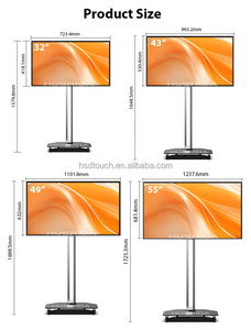 43 inch xách tay Android Wifi Super Slim thang máy khách sạn <span class=keywords><strong>LCD</strong></span> tầng thường vụ trong nhà kỹ thuật số biển hiển thị với CMS phần mềm - Product Image 6