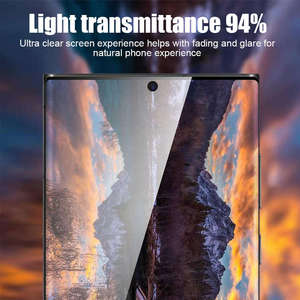 ฟิล์มกันรอยหน้าจอ 2.5D 9H แบบใส HD สำหรับ Samsung S25 S26 Ultra จำนวน 2 ชิ้น พร้อมกรอบติดตั้ง รองรับการปลดล็อคด้วยลายนิ้วมือ - Product Image 6