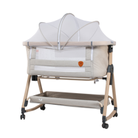 Meubles de lit nouveau design Playkids/lits pour bébé/lit royal de luxe/portable/chevet/berceaux pour bébé à vendre