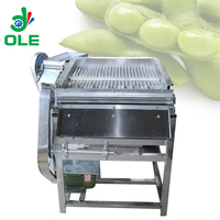 Machine à peler les pois verts entièrement automatique 400 kg/h, machine à décortiquer les pois