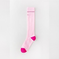 Chaussettes de sport personnalisées avec logo, chaussettes respirantes en maille, chaussettes de compression pour femmes, chaussettes de récupération, chaussettes hautes jusqu'au genou