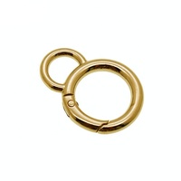 Aksesoris Rantai Tas Dompet Cincin O Logam Grosir, Klip Karabiner Paduan, Gesper Pengunci, Pengait Snap untuk Tas Tangan