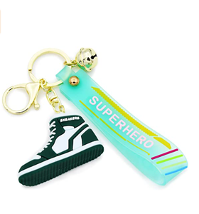 Wholesale 3D Mini Sneakers AJ shoes Jordan shoe Keychain Model cute keychains with box